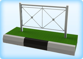 пешеходное ограждение 